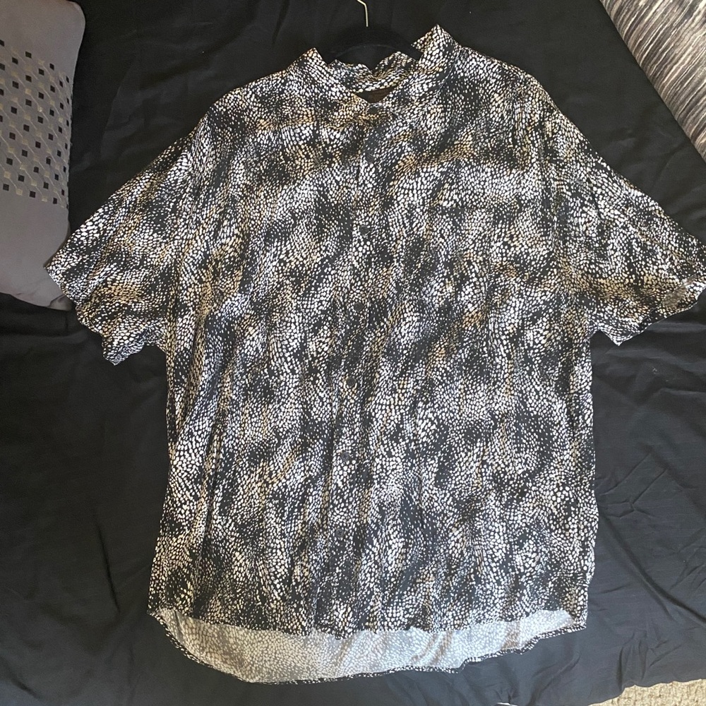 Vintage Re-Mastered cotton button up shirt